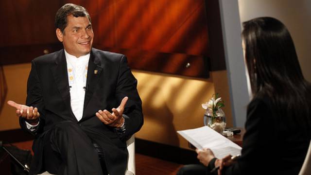 Rafael Correa: „Werden die Revolution radikalisieren“