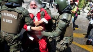 Weihnachtsmann in Chile inhaftiert