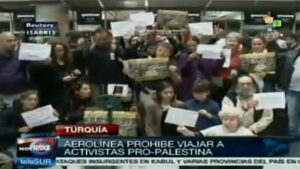 Turkish Airlines verwehrt Palästina-Aktivisten den Flug