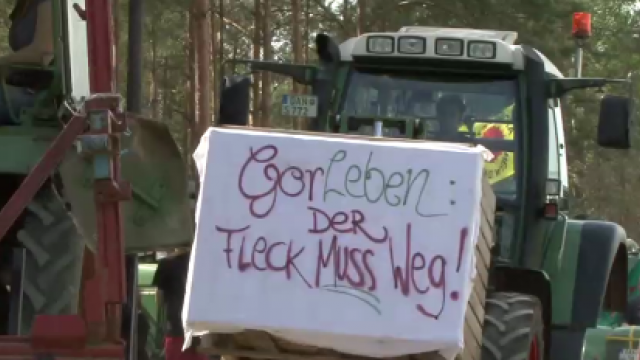 Der Fleck muss weg! – Kein Endlager in Gorleben!