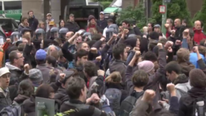Blockupy 2012: Blockaden im Bankenviertel