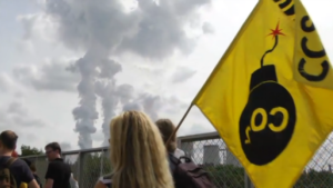 Blockupy Vattenfall - Klimacamp Abschlussaktion