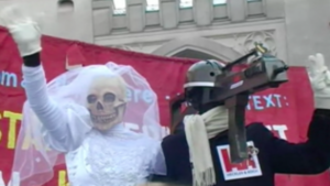 Kein Frieden mit der NATO - Demo gegen Münchner "Sicherheitskonferenz"