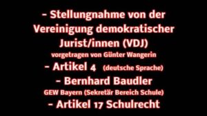 (Teil 1) Bayer. "Integrationsgesetz" Veranstaltung München 6.4.2016