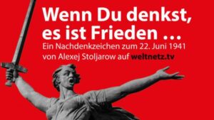 Wenn Du denkst, es ist Frieden …