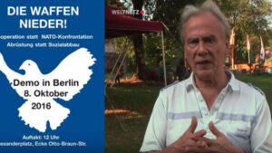 Aufruf zur bundesweiten Friedensdemo am 8.10. in Berlin