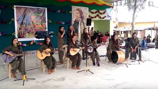 Newroz-Feier in Machmur