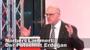 Bundestagspräsident spricht von Erdogans Putsch