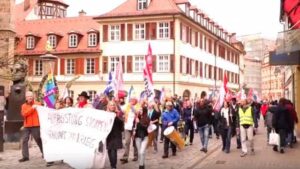 Ostermarsch 2017 in Ansbach