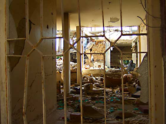 Homs Altstadt Zerstörtes Haus