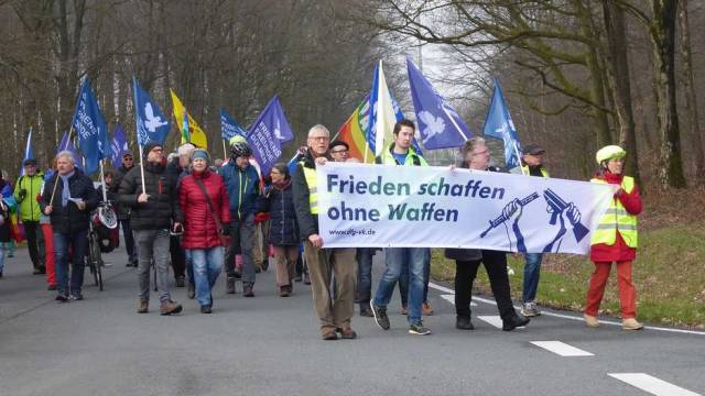 Ostermarsch 2018 in Dülmen