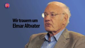 Wir trauern um Elmar Altvater