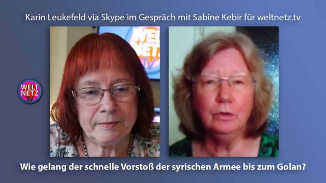 Karin Leukefeld: Wie gelang der schnelle Vorstoß der syrischen Armee bis zum Golan?