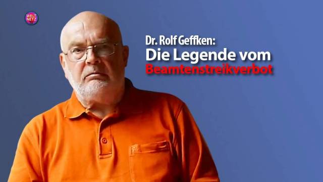 Die Legende vom Beamtenstreikverbot