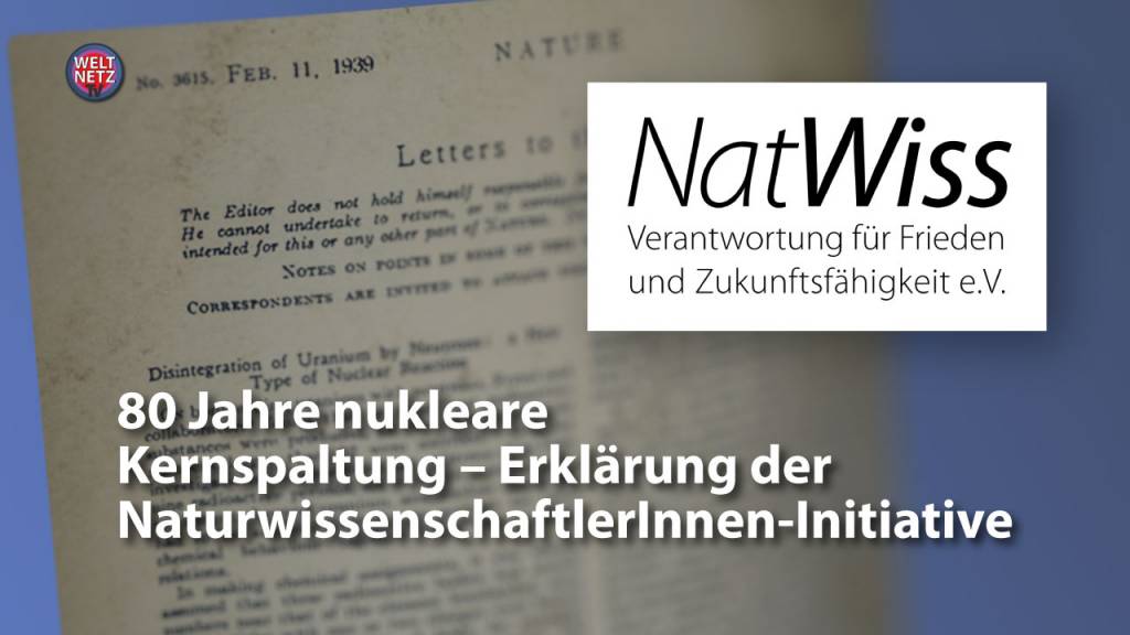 80 Jahre nukleare Kernspaltung