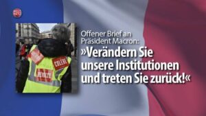 Offener Brief an Präsident Macron