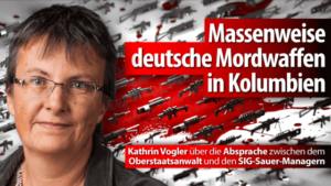 Massenweise deutsche Mordwaffen in Kolumbien