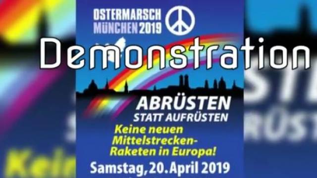 Ostermarsch München 2019