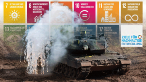 Nachhaltigkeit und Klimaschutz - nur ohne Bundeswehr!