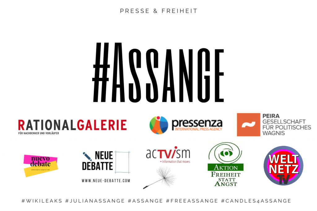 Spendet für Julian Assange