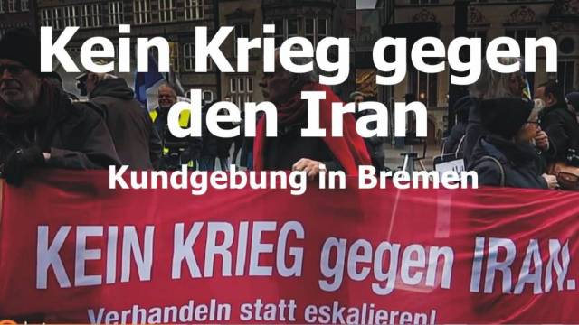 Kein Krieg gegen den Iran!