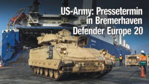US-Army: Pressetermin in Bremerhaven