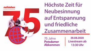 75 Jahre Potsdamer Konferenz
