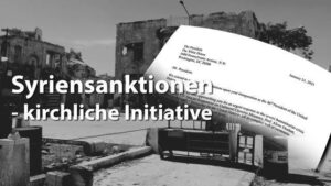 Syriensanktionen - kirchliche Initiative
