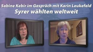 Syrer wählten weltweit
