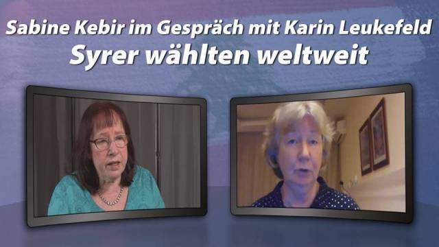 Syrer wählten weltweit