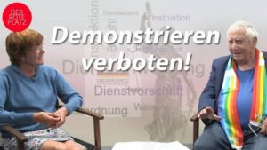 Demonstrieren verboten!