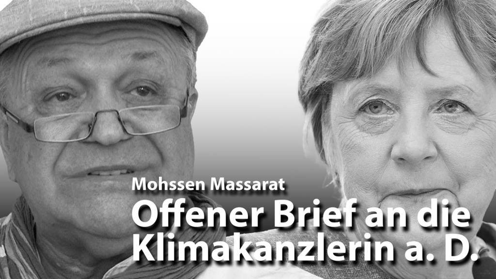 Offener Brief an die Bundeskanzlerin, Frau Angela Merkel