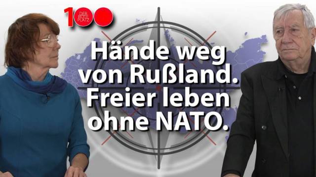 Hände weg von Russland! Freier leben ohne NATO!
