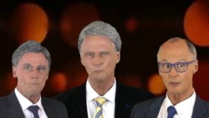 Friedrich Merz und Gerhard Schröder im Streitgespräch bei Michel Friedman