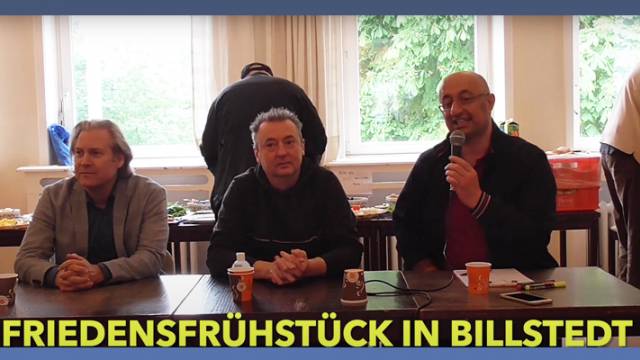 Friedensfrühstück in Hamburg-Billstedt