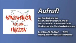 Handwerker für den Frieden