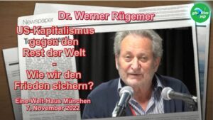 US-Kapitalismus gegen den Rest der Welt - Wie wir den Frieden sichern?