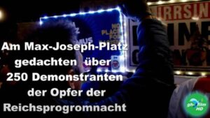 Protest gegen Nazis und Verschwörungstheoretiker