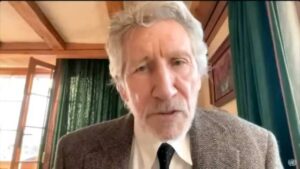 Roger Waters (Mitbegründer von Pink Floyd) vor den Vereinten Nationen