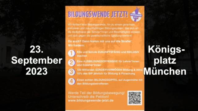 #bildungswende #bildungsprotest2023