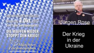 Jürgen Rose Oberstleutnant s.D. "Der Krieg in der Ukraine"