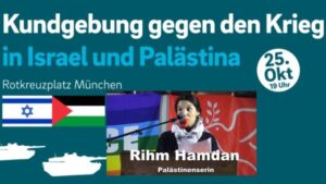 Rede von der Palästinenserin Rihm Hamdan