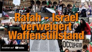 Rafah - Israel verweigert den Waffenstillstand