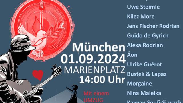 Livestream vom Marienplatz -Umzug- Abschluss Marienplatz