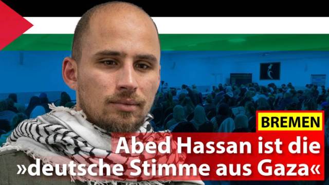 Abed Hassan ist die „deutsche Stimme aus Gaza“