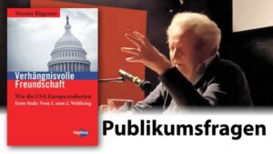 Werner Rügemer: Verhängnisvolle Freundschaft - Publikumsfragen