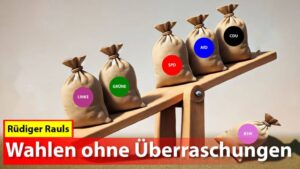 Wahlen ohne Überraschungen