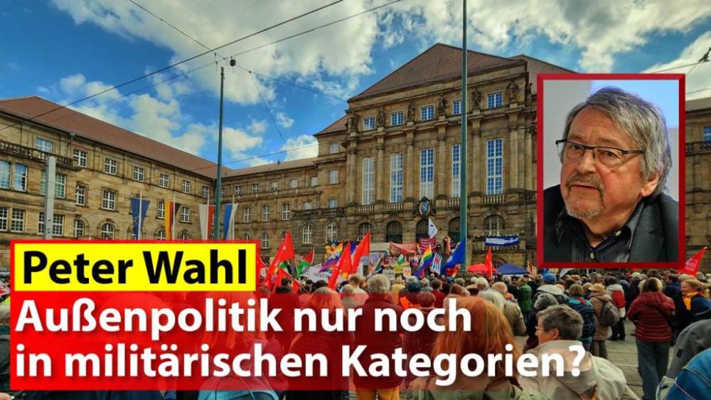 Außenpolitik nur noch in militärischen Kategorien?