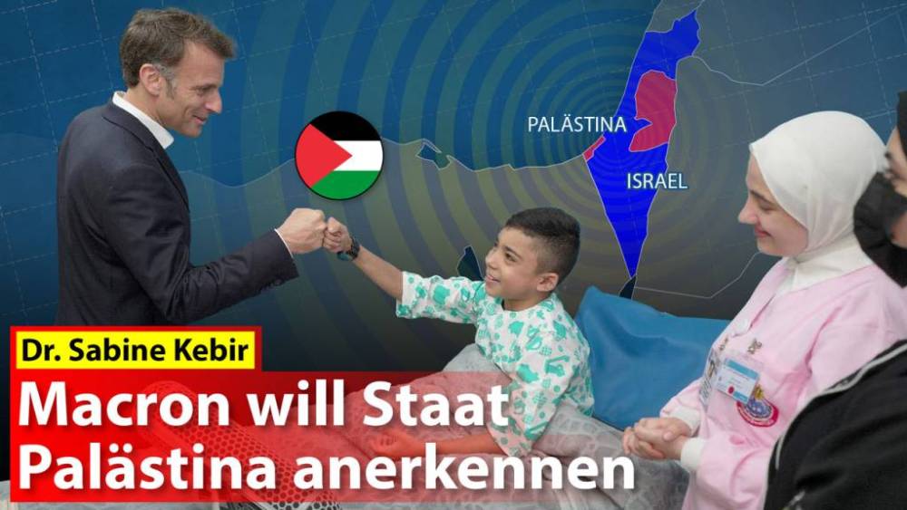 Emmanuel Macron will im Juni den Staat Palästina anerkennen