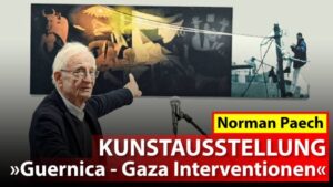 Eröffnung Kunstausstellung „Guernica - Gaza Interventionen“
